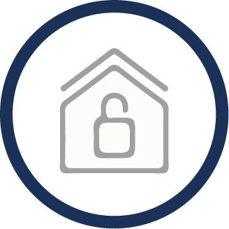 Benefits of Secondary Glazing - Increased Security icon